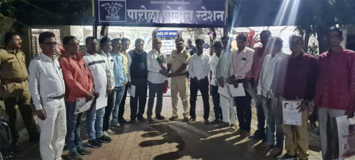 Journalists-felicitated-by-Parola-Police