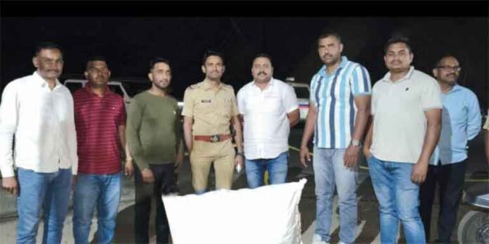 गांजा पकडला