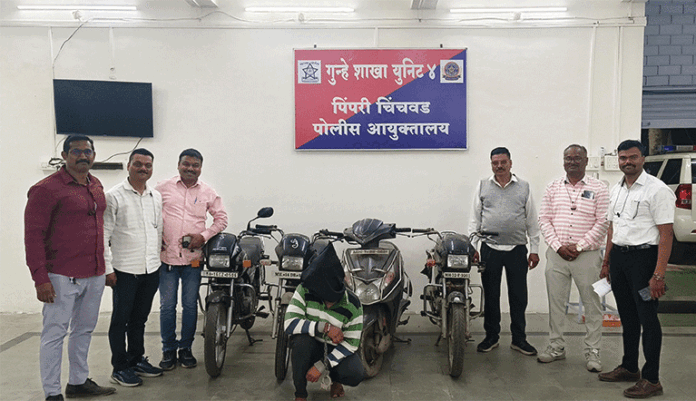 सराईत वाहनचोरटा