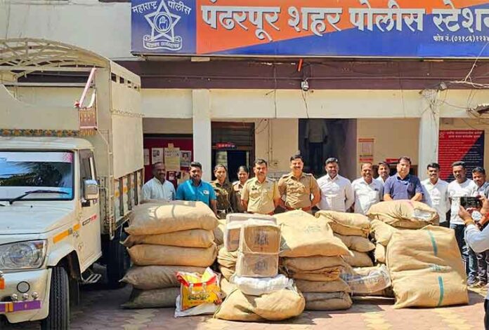 गुटखा वाहतुकीवर धडक कारवाई