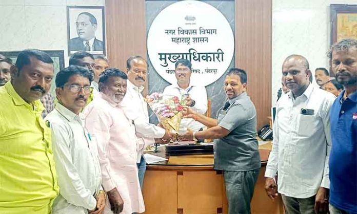 pandharpur-mukhyadhikari मुख्याधिकारी महेश रोकडे