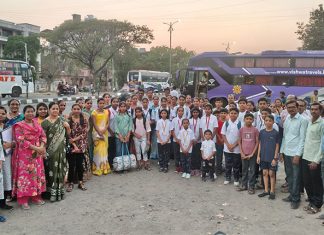 बालरंगभूमी परिषदेच्या ‘कला संस्कार शिबिरा’साठी जळगावचा बालचमू कोल्हापूरकडे रवाना बालरंगभूमी