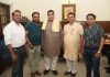 केंद्रीय मंत्री नितीन गडकरी यांच्या ६९ व्या वाढदिवसानिमित्त ‘राष्ट्रीय मराठी संघा’कडून नवी दिल्लीत शुभेच्छा नितीन गडकरी