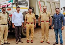 पंढरपूर तालुक्यात वाळू माफियांच्या मुसक्या आवळल्या; ४७ लाखांच्या मुद्देमालासह वाहने जप्त वाळू माफियां