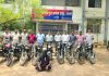 सांगलीत स्थानिक गुन्हे अन्वेषण शाखेची मोठी कारवाई: आंतरराज्यीय मोटारसायकल चोर गजाआड मोटारसायकल चोर
