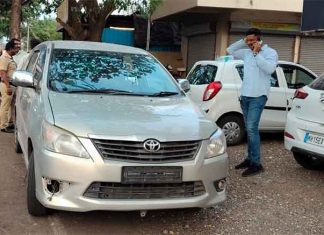 सांगली पोलिसांची कारवाई; १३४ किलो गांजासह विना नंबरची इनोव्हा जप्त, ४२ लाखांचा मुद्देमाल हस्तगत सांगली पोलिसांची