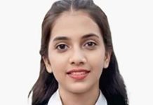 बहाडोलीची कु.तनिष्का प्रकाश किणी सोनोपंत दांडेकर पालघर महाविद्यालयातून विज्ञान शाखेत प्रथम तनिष्का किणी