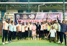 आंबेगाव बुद्रुक येथे ‘D Fitness Club’ तर्फे भव्य प्रीमियर लीग क्रिकेट स्पर्धा संपन्न; ‘यंग फायटर्स ७’ ठरला विजेता D Fitness Club