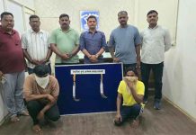 सांगली पोलिसांची धडक कारवाई : मिरजेत गंभीर गुन्ह्याच्या तयारीत असलेले २ तडीपार गुंड जेरबंद; २ धारदार कोयते जप्त सांगली पोलिसांची