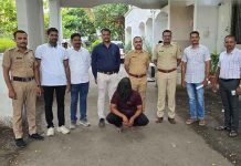 ओंकार फाळके खून प्रकरणातील दीड वर्षांपासून फरार आरोपीच्या तासगाव पोलिसांनी मुसक्या आवळल्या तासगाव