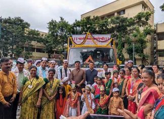 संत तुकाराम महाराज पालखी सोहळ्यात महापालिकेचा ‘साक्षरता चित्ररथ’ होणार सहभागी; महापौर रवि लांडगे यांच्या हस्ते उद्घाटन साक्षरता चित्ररथ
