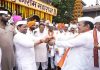 ज्ञानोबा-तुकाराम… हरिनामाच्या गजरात जगद्गुरू संत तुकाराम महाराजांच्या पालखीचे पंढरीकडे प्रस्थान संत तुकाराम महाराजांच्या पालखी