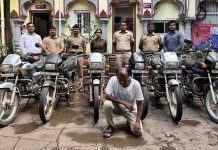 कोल्हापूर: जुना राजवाडा पोलिसांची मोठी कारवाई; ६ मोटारसायकलींसह सराईत दुचाकी चोरटा जेरबंद कोल्हापूर