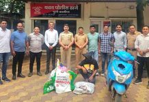 यवत पोलिसांची मोठी कामगिरी: कृषीपंपाच्या तांब्याच्या केबल चोरी करणारा सराईत आरोपी जेरबंद; १ लाख ६५ हजारांचा मुद्देमाल जप्त केबल चोरी