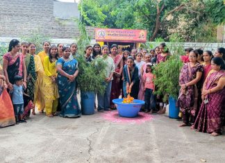 माझ्या बाप्पाचे विसर्जन नाही, बाप्पाची माती निसर्गासाठी; संत ज्ञानेश्वर विद्यालयात जलसंधारणाचा अनोखा संदेश संत ज्ञानेश्वर विद्यालयात