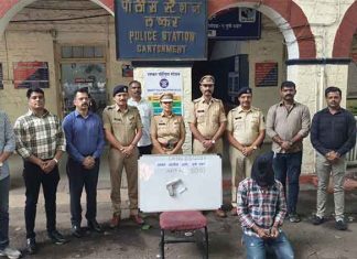 पुणे: लष्कर पोलिसांची धडक कारवाई; पिस्टल व जिवंत काडतुसासह रेकॉर्डवरील गुन्हेगार जेरबंद लष्कर पोलिसांची