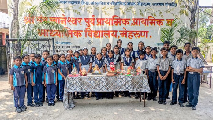 sant-dyaneshwar-school माझ्या हातचा गणपती
