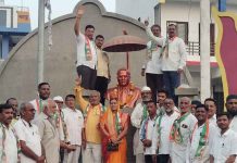 एरंडोलमध्ये काँग्रेसतर्फे ‘संविधान बचाव, लोकशाही वाचवा’ जनजागृती अभियान उत्साहात काँग्रेस