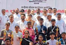 कन्हैय्या मॅरेथॉनमध्ये गोविंद पाडेकर, प्रिया गुळवे, तेजस गुळवे व आदिती हारगुडे ठरले विजेते कन्हैय्या मॅरेथॉन